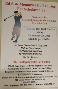 KoC Golf outing 22Sep26